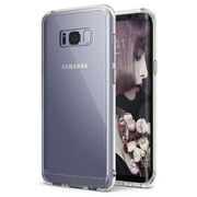 Ringke FUSION Case for Samsung Galaxy S8, Clear PC Back TPU Bumper Drop Protection - Clear