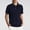Navy, variant on Bcfgryg Men's Shirts Performance Wicking Classic Fit Button Shirts For Men Men's T Shirts Gold L