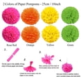 thumbnail image 4 of Decoración artística de papel, abanico de papel duradero artístico, plegable, respetuoso con el medio ambiente, Harisen, Navidad, boda, fiesta Kits de decoración para fiestas Combinación de colores Toystoory HA073038-01, 4 of 6