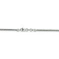 thumbnail image 4 of 14K White Gold 1.75mm Round Box Chain 24 Inch, 4 of 6