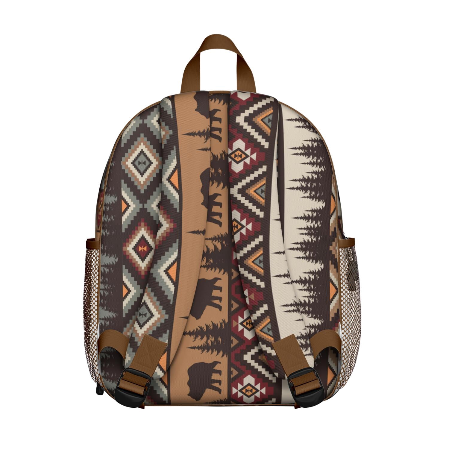 Big Eyes Owl Cartoon Adjustable Backpack - Waterproof & Breathable School Bag for Elementary Students
