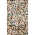 thumbnail image 2 of BNM Patchwork Floral Indoor Runner Rug, 5' x 8', Teal, 2 of 6
