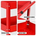 thumbnail image 4 of DNA Motoring 330lbs. 3-Layer Steel Warehouse Garage Office Rolling AV Media Cart w/ Casters, 4 of 7