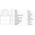 thumbnail image 5 of Abus Lockout Padlock,  PK 12   72/40 KAx12 Green, 5 of 5