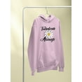 thumbnail image 3 of Fabulous Always Daisy Hoodie Women -Image by Shutterstock, Female Small, 3 of 4