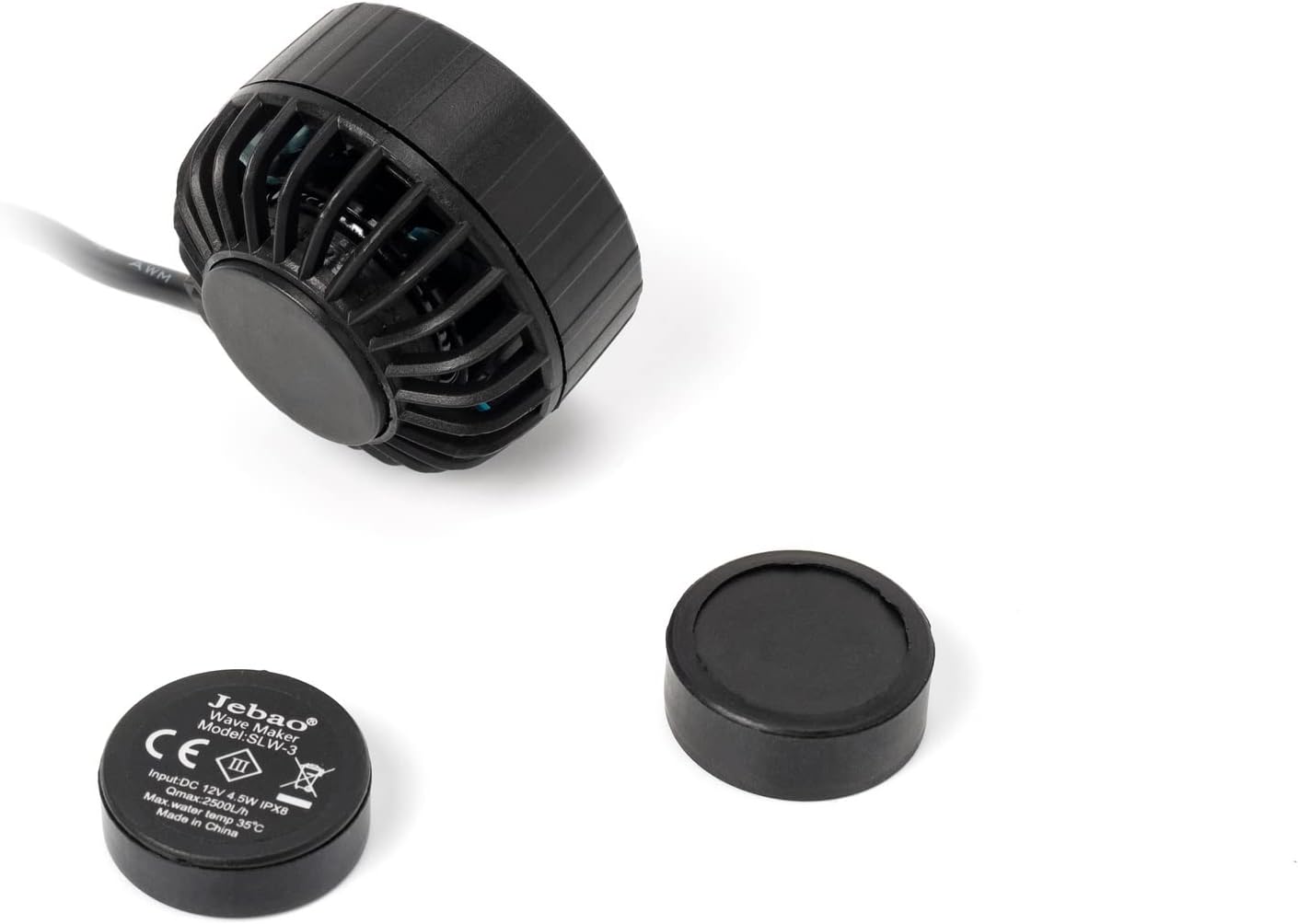 Jebao SLW-3 Wave Maker Flow Pump with Controller for Nano Reef Aquarium, 660GPH