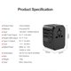 thumbnail image 4 of MABOTO Conectar, usar un zócalo más seguro Usar un tipo más de 200 Usb C Usb A C 5,6a Converter Socket Universal Adaptador 8 Función Tipo C A Uso mundial, 4 of 8