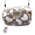 thumbnail image 1 of Squirrel Bed Warm Creative Flannelette Hamster Bed Pet Cave for Small Animals, 1 of 6