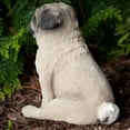 thumbnail image 3 of Sandicast "Original Size" Sitting Fawn Pug Dog Sculpture, 3 of 6