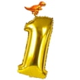 thumbnail image 4 of Globo jumbo dorado número 0-9 de 32 pulgadas con globo de para fiestas de cumpleaños de bebés y niños, decoraciones de de anive Golden_1, 4 of 6