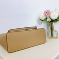 thumbnail image 4 of Michael Kors Womens Charlotte Large Top Zip Tote (Camel) 35T0GCFT7L-222, 4 of 7