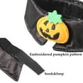thumbnail image 4 of 2 Pack Halloween Cat Collars with Bell, Kitten Collar with Pumpkin Halloween Collar for Girl Boy Cats Puppy Bowtie+Pumpkin Black, 4 of 5