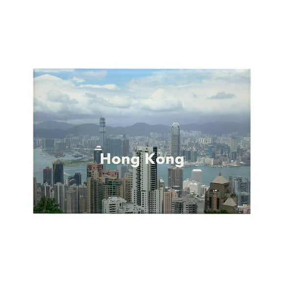 CafePress - Hongkong_8.56X7.91_Gelmousepad_Ho - Rectangle Magnet, 2"x3" Refrigerator Magnet