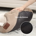 thumbnail image 2 of Cama para Perros pequeños Bedsure, lavable, redonda, Antideslizante, Camello, 20 pulgadas, 2 of 5