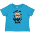 thumbnail image 3 of Inktastic Monkey I Love Hanging out with My Papa Boys or Girls Baby T-Shirt, 3 of 5