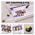thumbnail image 4 of Teclado Gaming MechLands Aula Hero84 HE Cableado Magnetic RGB, 4 of 6