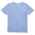 thumbnail image 2 of Playera Casual Cinnamoroll para Niña Manga Corta Blanca Azul Talla 6, 2 of 6