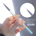 thumbnail image 3 of Pincel para uñas Manicure Gel Brush Transparente Aurora Macaron para Nail Art (A) Ndcxsfigh Nuevos Originales, 3 of 8