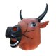 thumbnail image 5 of Máscara de cabeza de animal, tocado de animal para disfraces, espectáculos de Halloween Toro, 5 of 8