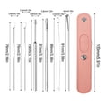 thumbnail image 2 of Qioperta Beauty Products,2Pc Ear Cleaner,Ear Cleaning In 2024 Earwax Cleaner Tool Set,Portable Ear Cleaning Kit,Ear Cleaner,Earwax Removal Tools With Leather, 2 of 2