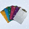 thumbnail image 6 of Multifunctional Glittering Acrylic Clipboard Standard Size Writing Board with Metal Clip For Office School Art Project, 6 of 8