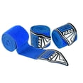 thumbnail image 3 of Fadi Sports Pack of 2-Pairs Blue Poly-Cotton Hand Wrap Adjustable Strap for Training - 120-inch, 3 of 9