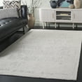 thumbnail image 2 of SAFAVIEH Ebony Madelyn Distressed Wool Area Rug, Ivory/Gray, 6' x 6' Square, 2 of 11
