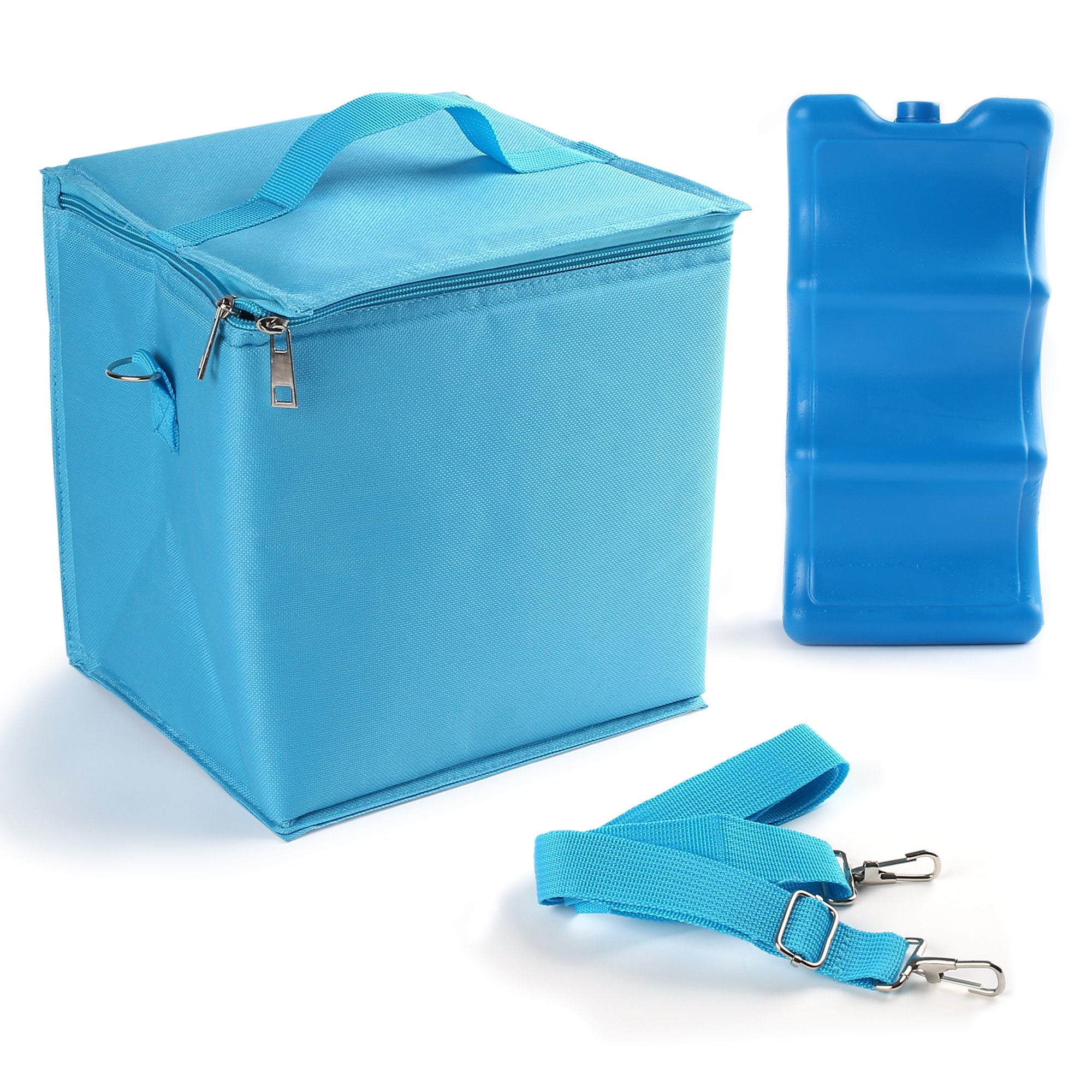 LotFancy Breastmilk Cooler with Contoured Ice Pack, Reusable Insulated