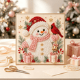 thumbnail image 7 of DIY Christmas Pearl Art Kit, 2026 Holiday Snowman Bead Painting Kit, All‑In‑One Craft Kit for Christmas Wall Ornament, 7 of 7