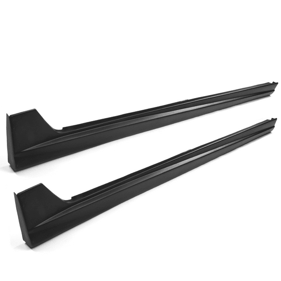 Ikon Motorsports Side Skirt - Compatible with 08-12 Honda Accord 4Dr JDM Style (PP)