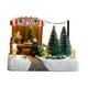 thumbnail image 2 of Escena de nieve de casa navideña con luz Decoración navideña Micro paisaje para interior, 2 of 9