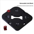thumbnail image 3 of Trimming Machine Cutting Fillet Template R-Angle Arc Template Woodworking Electric Router Slotting W, 3 of 5