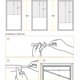 thumbnail image 5 of Cortina de puerta Noren, tapiz tradicional chino con estampado de níspero, cortina de puerta con acuarela, separador de ambientes, decoración del hogar, 85 x 140 cm, 5 of 5