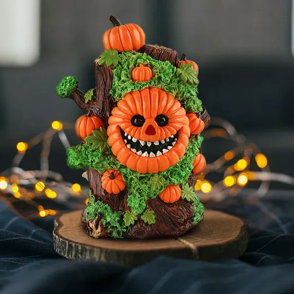 Decoration Desktop Resin Pumpkin Decoration Cute Pumpkin Decoration Suitable For Indoor And Outdoor Party Little for Kids Glow Bowl Lights Sketch A Light Glow in The Dark 5t8 Light Bulb Blow up