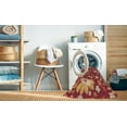 thumbnail image 2 of Ahgly Company Machine Washable Indoor Rectangle Transitional Red Area Rugs, 2' x 5', 2 of 7