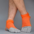thumbnail image 3 of Men\'S Five Toe Breathable Cotton Socks Pure Sports Trainer Running Finger Socks, 3 of 9