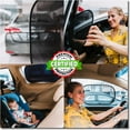 thumbnail image 4 of kinder Fluff Car Window Shades (4Pack)-The Only Certified Car Window Sun Shade for Baby Proven to Block 99.95% UVR - Mom's Choice Gold Award - car window shades for side windows - Standard, 4 of 10