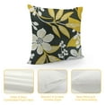 thumbnail image 4 of Fenyluxe Hello Sunshine Decorative Throw Pillow Cover, Spring Summer Yellow Daisy Floral Flower Porch Patio Outdoor Pillowcase, Just Bloom Gather Sofa Couch Cushion Case Home Decor 12x12in, 4 of 5