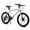Silver, variant on imerelez 20 Inch Kids Mountain Bike for Boys & Girls Ages 6-12 - 7-Speed Steel Frame, Dual Disc Brakes, 20x1.75" All-Terrain Tires, 4 Color Options,Silver