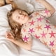 thumbnail image 5 of Balery Starfish Conjunto de Pijama Infantil de Manga Corta con Estampado – Ropa de Dormir de Algodón Suave-Small, 5 of 6