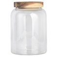 thumbnail image 1 of Tarro de almacenamiento de vidrio hermético recipiente de alimentos sellado sin silicona de grado alimenticio transparente inofensivo multipropósito para galletas para granos de ANGGREK Otros, 1 of 8