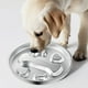 thumbnail image 4 of Comedero de acero inoxidable para perros, comedero lento, grueso, gran capacidad (1137 ml), diseño antiahogo para perros de razas medianas y grandes, favorece la alimentación y previene la, 4 of 8