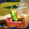 thumbnail image 6 of Nevlers 17 oz Textured Swing Top Bottles (Pack of 6) | Includes Funnel, Brush, Tags, Shrink Wrap and Marker, 6 of 9