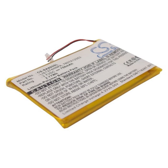 Battery for Sony Walkman NW-A805 NWZ-A810 1-756-702-11 7607A12353 LIS1374HNPA