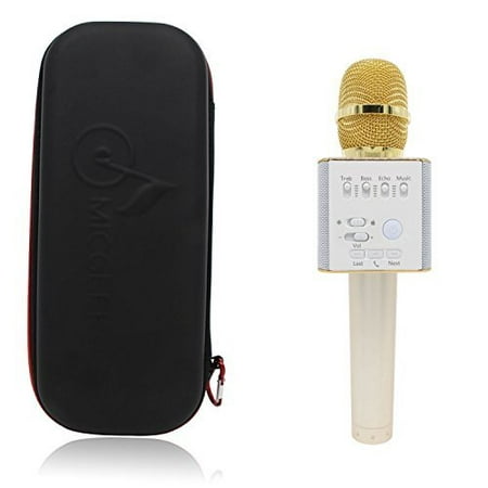 Lastest Portable Wireless Karaoke Microphone Q9 ,Mini Handheld Cellphone Karaoke Player For Apple iOS, Android, PC,