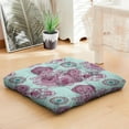 thumbnail image 4 of Boho Meditation Mat, Paisley Square Floor Pillow for Sitting Comfort and Yoga Practice 22 x 22, 4 of 7