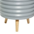 thumbnail image 4 of DecMode 14 In. Planter, MGO, Gray, 3 - Pieces, 4 of 9