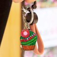 thumbnail image 2 of 5D DIY Diamond Painting Keychain Key Chain Jewelry Gift, 2 of 6