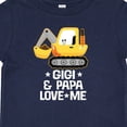 thumbnail image 4 of Inktastic Gigi and Papa Construction Truck Grandson Boys Baby T-Shirt, 4 of 5
