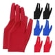 thumbnail image 4 of Juego de 8 guantes de yoyo de tres dedos para trucos de yoyo, cómodos y antideslizantes, con bolas de yoyo, guantes de billar, guantes de billar profesionales., 4 of 6
